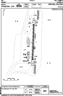 Airport diagram for USHN