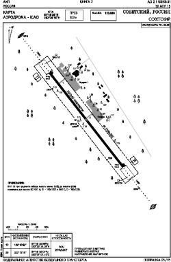 Airport diagram for USHS