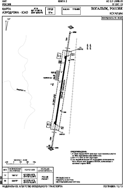 Airport diagram for USRK