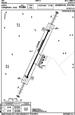 Airport diagram for USRO