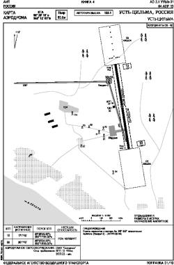 Airport diagram for UUYX