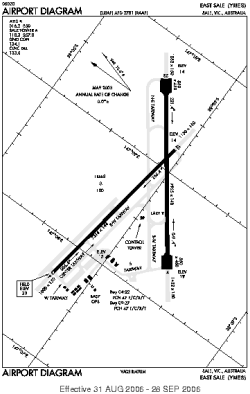 Airport diagram for YMES