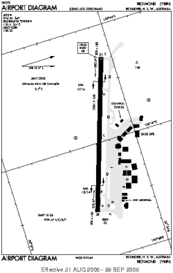 Airport diagram for YSRI